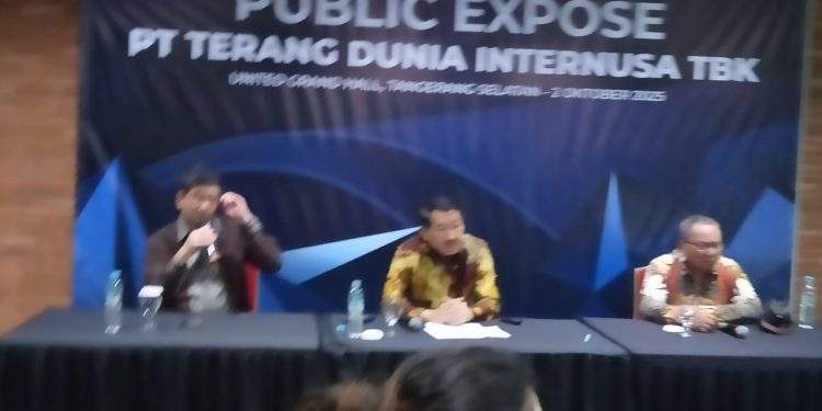 PT Terang Dunia Internusa Tbk (UNTD) Gelar Public Expose 2025, Umumkan Prospek Kerja Sama Strategis dengan Pemerintah