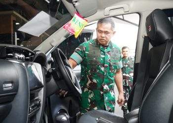 Kasad Kembali Salurkan 84 Kendaraan Dinas, Perkuat Tugas Satuan di Lapangan