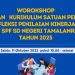 Workshop kurikulum workshop pendidikan (KSP) Refleksi kinerja guru tahun 2025