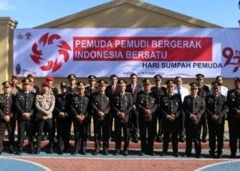 Polres Maros Gelar Upacara Hari Sumpah Pemuda ke-97 Tahun