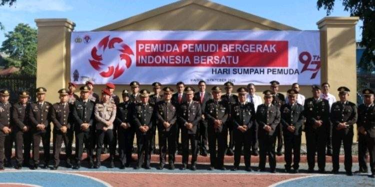Polres Maros Gelar Upacara Hari Sumpah Pemuda ke-97 Tahun