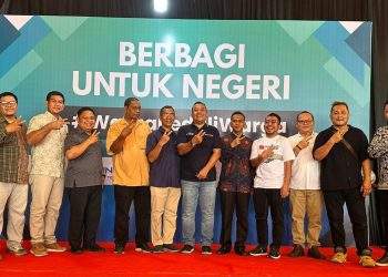 2000 Paket Sembako Dibagikan 98 Resolution Network Kepada Ojek Online dan Masyarakat, Wujud Kepedulian Sosial