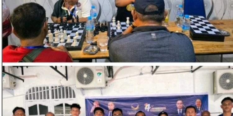 DPD NasDem Tebingtinggi Sukses Gelar Turnamen Tenis Meja dan Catur Pra-HUT 14 Tahun Partai NasDem 