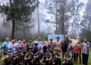 Perhutani Mitra Wisata dan LMDH Gelar Penanaman Pohon di Wisata Cilameta