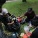 Anak-Anak Sanggar Melukis RT.005/6 CBS Ekspresikan Diri Melukis Bebas di Eco Park