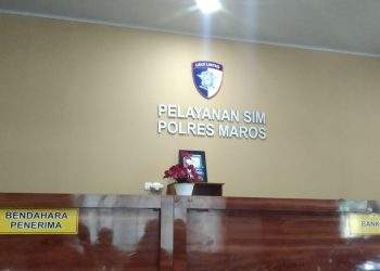 Sistem Pelayanan SIM Polres Maros Kian Tertata, Masyarakat Merasa Terbantu