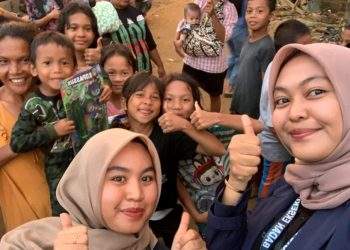 BEM FKIP Universitas Labuhanbatu Salurkan Bantuan untuk Masyarakat Tapanuli Tengah 