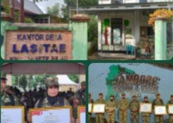 Kepala Desa Lasitae Terima Penghargaan di Jambore Kepala Desa se-Sulsel