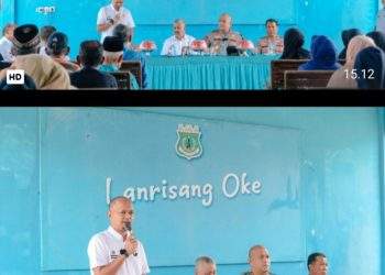 Bupati Pinrang dan Kapolres Pinrang Serahkan Bantuan Tunai kepada Warga Terdampak Bencana Puting Beliung di Kecamatan Lanrisang