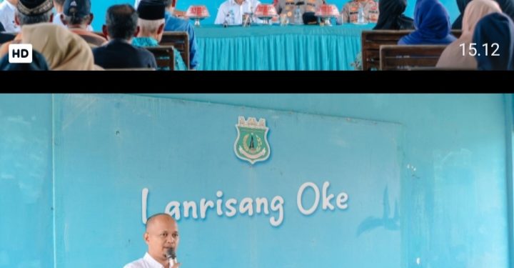 Bupati Pinrang dan Kapolres Pinrang Serahkan Bantuan Tunai kepada Warga Terdampak Bencana Puting Beliung di Kecamatan Lanrisang