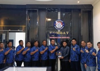 Romario Simangunsong Terima Mandat Ketua DPD KOMBAT  Labuhanbatu .