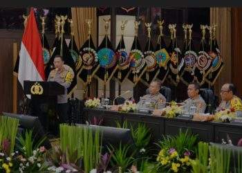 Sampaikan Release Akhir Tahun 2025, Kapolri Ajak Doakan Korban Bencana di Sumatra