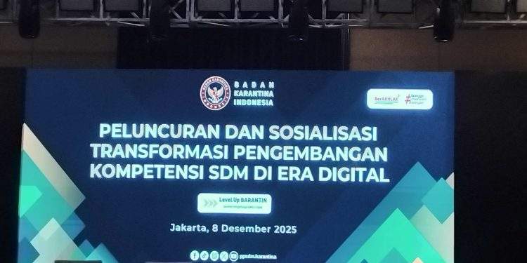 Perkuat Kompetensi SDM, Barantin Luncurkan LMS “LenteraQ” dan Lembaga Sertifikasi Profesi
