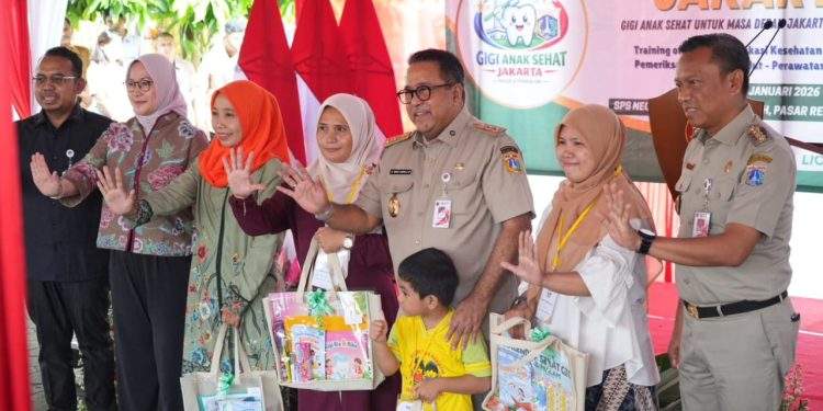 Dipusatkan di Jakarta Timur, Munjirin Tegaskan Komitmen Dukung Program Gigi Anak Sehat