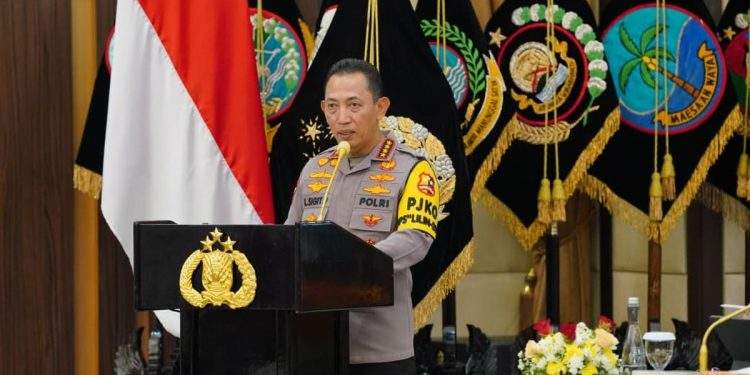 Kapolri Pimpin Sertijab Sejumlah Pejabat Utama dan Kapolda, Ini Daftarnya