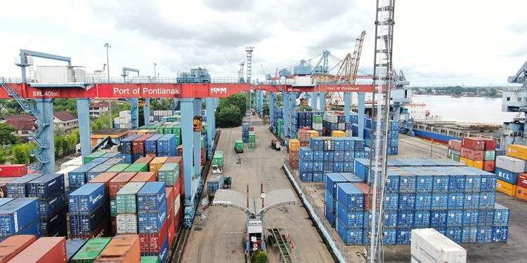 Aktivitas Logistik Kalbar Kian Dinamis, Arus Petikemas IPC TPK Pontianak Tumbuh 7,47% Sepanjang 2025