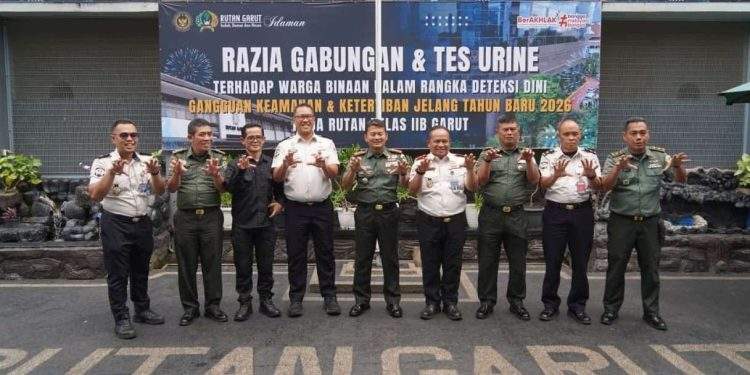 Danrem 062/Tarumanagara Tinjau Rutan Garut, Perkuat Sinergi Keamanan
