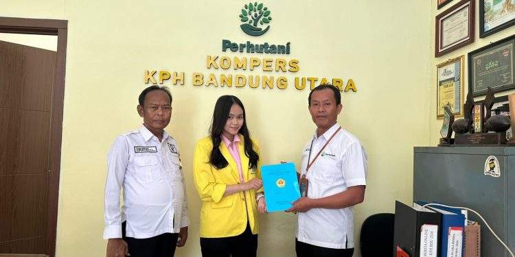 KPH Bandung Utara Lepas Mahasiswa UT Usai Rampungkan PKL