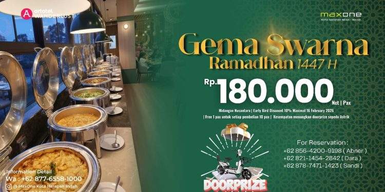 Maxone Hotel Kota Harapan Indah Bekasi Luncurkan Program Iftar Ramadhan “Gema Swarna Ramadhan 1447 H