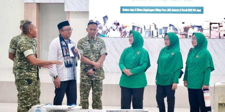 Kodam Jaya dan DLH DKI Kelola 5,5 Ton Limbah Elektronik, Dandim 0510/Tigaraksa Tegaskan Komitmen Lingkungan