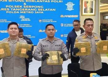 40 Kg Ganja Disita di Tol Bitung–Serpong, Satu Kurir Ditangkap Dua Buron