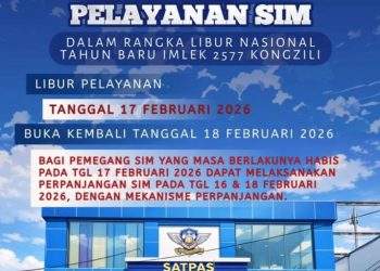 Pelayanan SIM Satlantas Polrestabes Makassar Libur 17 Februari 2026, Buka Kembali 18 Februari