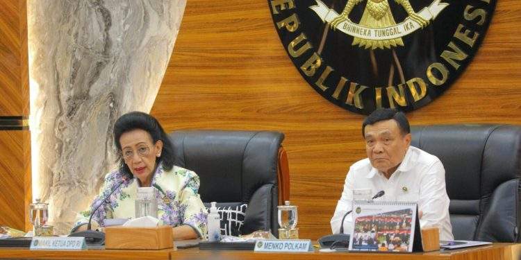 Rawat Stabilitas Politik dan Keamanan, Menkopolkam Dialog dengan DPD RI