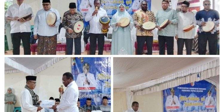 Masjid Jami Jadi Titik Pertama Pemkab Merauke Melakukan Safari Ramadhan 1447 Hijriah