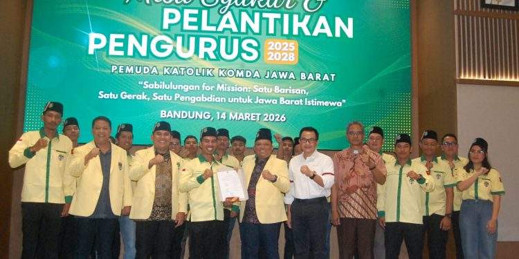 Usung Semangat Sabilulungan, Pengurus Pemuda Katolik Jawa Barat 2025–2028 Resmi Dilantik