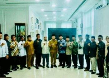 Iman Irdian Saragih Terima Audensi Pengurus MUI Tebing Tinggi