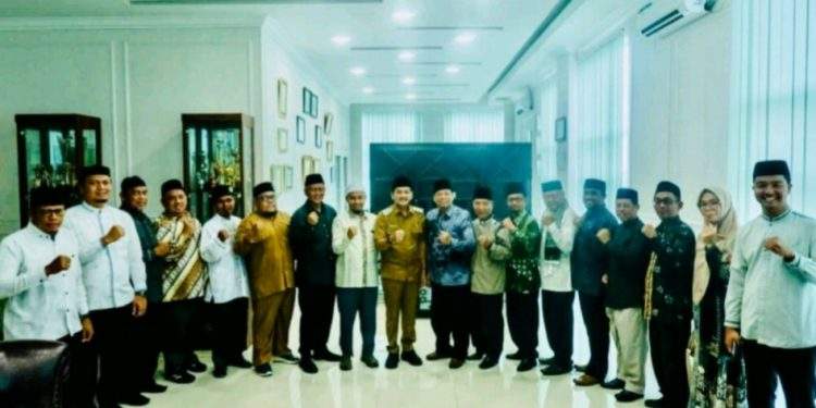 Iman Irdian Saragih Terima Audensi Pengurus MUI Tebing Tinggi