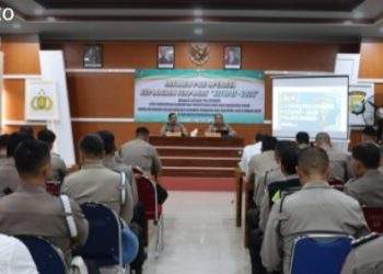 Latihan Pra Operasi Ketupat 2026, Polres Maros Tingkatkan Profesionalisme dan Kesiapan Personel