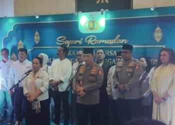 Buka Puasa Bareng KSBSI, Kapolri Ajak Buruh Jaga Persatuan Dan Kamtibmas