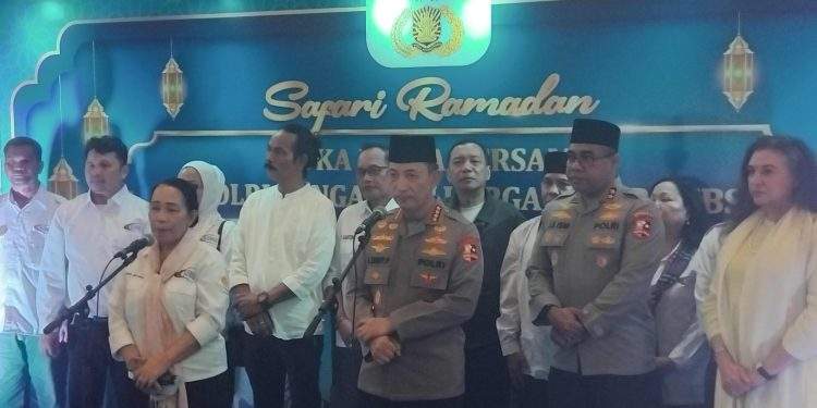 Buka Puasa Bareng KSBSI, Kapolri Ajak Buruh Jaga Persatuan Dan Kamtibmas