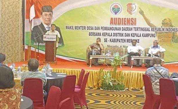 Wamendes Dorong Percepat Pembangunan Dapur SPPG di Merauke