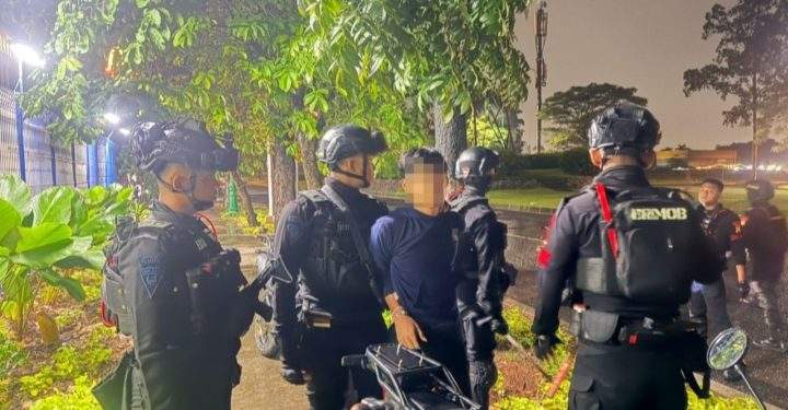 Brimob Metro Jaya Gagalkan Tawuran Remaja di Cikarang Utara, 2 Pelaku dan 7 Sajam Diamankan