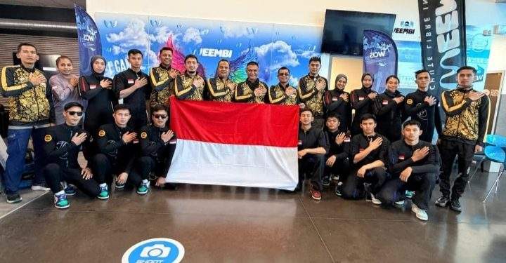 21 Personel Brimob Perkuat Timnas Indonesia di Ajang Dunia Indoor Skydiving 2026 di Prancis