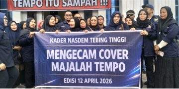 DPD NasDem Tebing Tinggi Kecam Sampul Majalah Tempo
