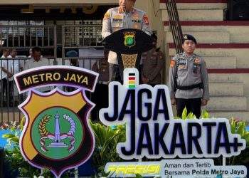 Kapolda Metro Jaya Pimpin Apel 2.098 Personel Brimob di Stadion Presisi, Tekankan Sikap Disiplin dan Humanis