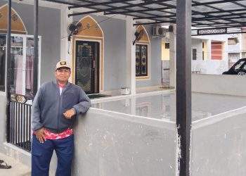 Swadaya masyarakat wujudkan masjid megah dulu Tanah kosong kini ramai di tempati beribadah