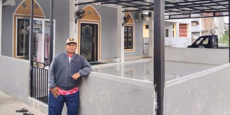 Swadaya masyarakat wujudkan masjid megah dulu Tanah kosong kini ramai di tempati beribadah