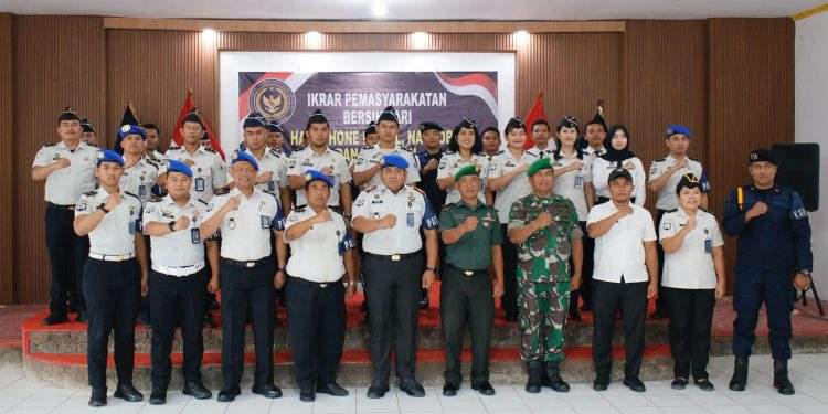 Rutan Sidikalang Tegaskan Komitmen Bersih dari Handphone Ilegal, Narkoba, dan Penipuan melalui Apel Ikrar