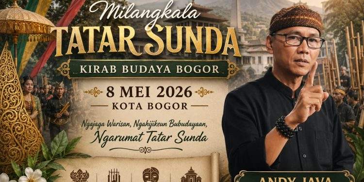 Pemerhati Budaya Andy Java: Kirab Budaya Bogor 2026 Bukti Sunda Harus Hidup di Ruang Publik