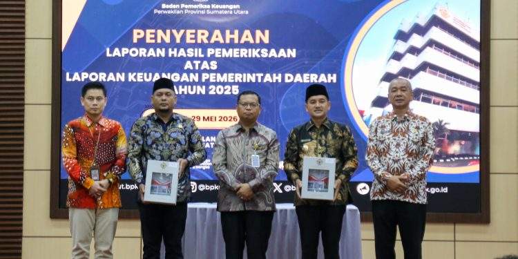 Pemko Tebing Tinggi Raih Opini WTP Delapan Kali Berturut Turut