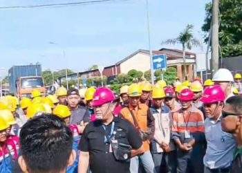 Kontraktor Lokal Pertanyakan Penerapan Aturan Baru PT MNA, Aksi Mogok Kerja Terjadi di Kuala Tanjung