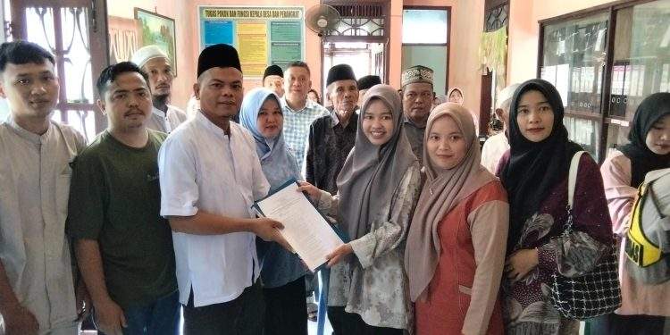 Ipendri Resmi Mendaftar, Ajak Warga Muaro Kiawai Hilir Sukseskan Pilwana Badunsanak
