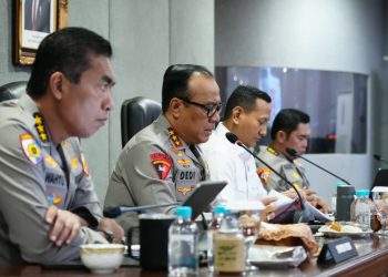 Tindak Lanjuti Arahan Presiden, Wakapolri dan Wamen Kehutanan Konsolidasikan Langkah Nasional Hadapi El Nino dan Karhutla
