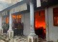 Ruang Kelas SMPN 9 Tebing Tinggi Terbakar, Diduga Akibat Korsleting Listrik