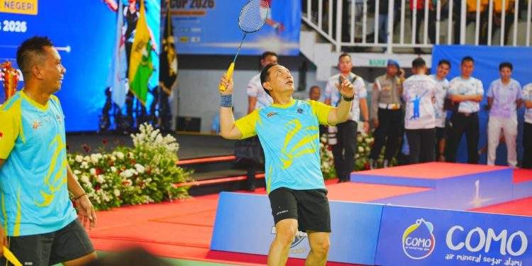 Kapolri Duet Bareng Widi Chandra Kasih Lawan Bahlil-Muhammad di Penutupan Kapolri Cup 2026