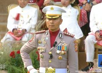 Mengenal Sosok Kombes Jerrold, Danup Penurunan Bendera Merah Putih HUT RI ke-81 di Istana